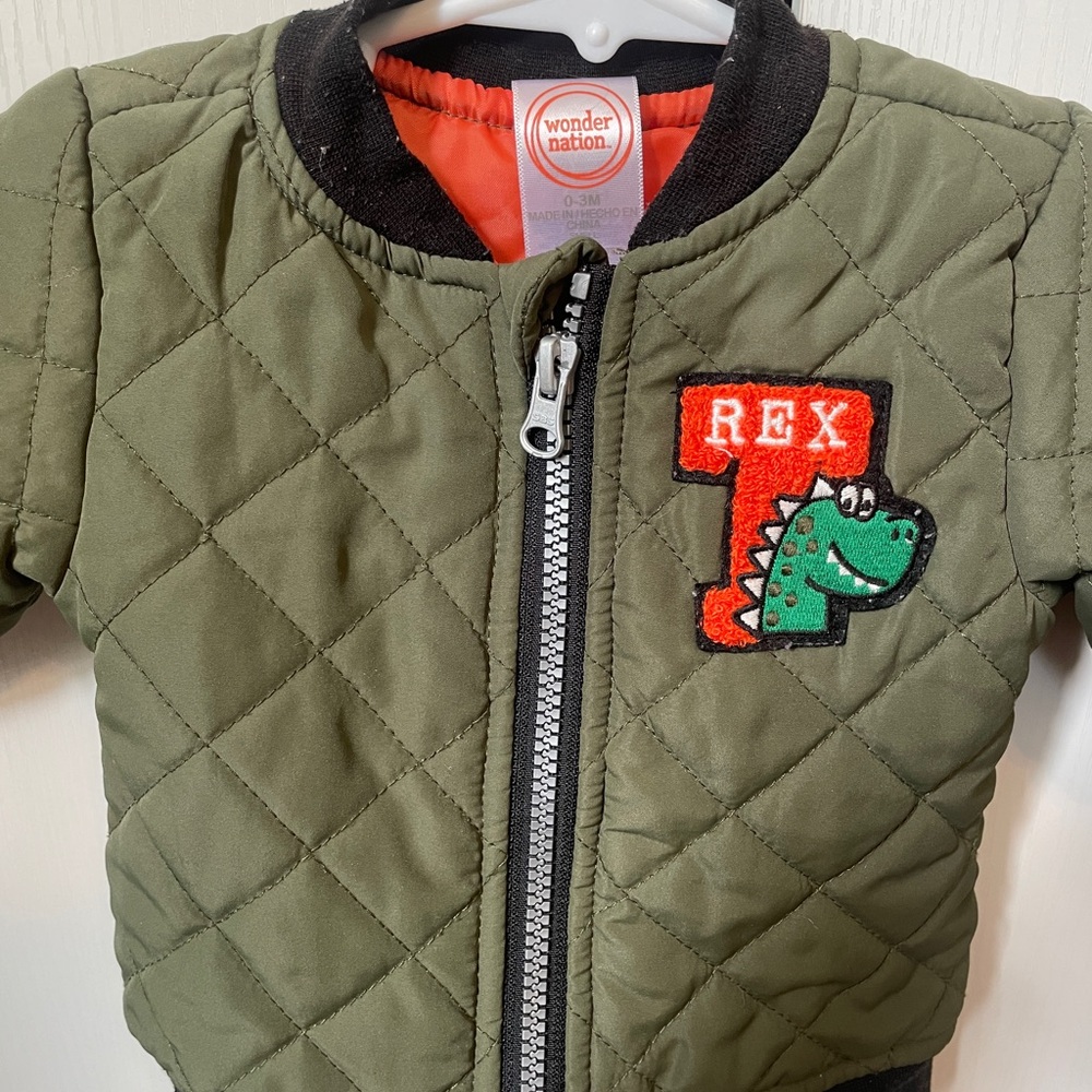 Wonder Nation T-Rex Jacket size 0-3 months